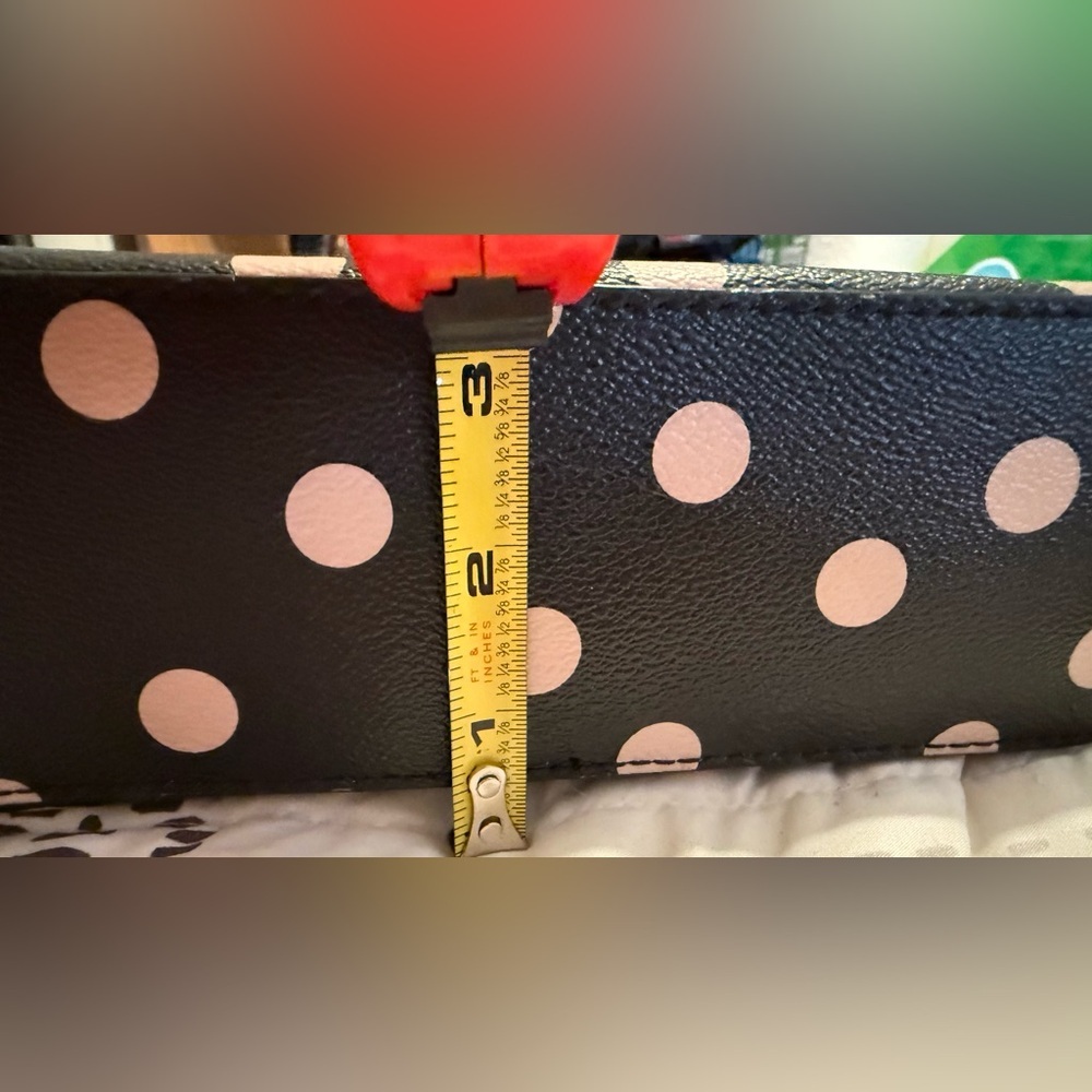 Kate Spade Black with Cream Polka Dots Crossbody - Picture 8 of 10